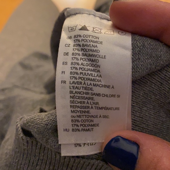 H&M Grey Puff Sleeve Sweater - Picture 4 of 4